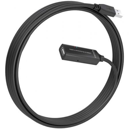 Cabo Extensor USB 2.0 Aisens A101-0914/ USB Macho - USB Fêmea/ 5m/ Preto - Imagem 2