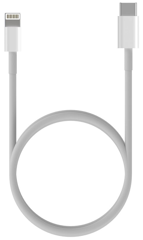 Cabo USB 2.0 Tipo-C Lightning Aisens A102-0543/ USB Tipo-C Macho - Lightning Macho/ Até 2.5W/ 60Mbps/ 50cm/ Branco - Imagem 3