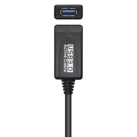 Cabo de Extensão USB 3.0 com Amplificador Aisens A105-0525/ USB Macho - USB Fêmea/ Até 9W/ 625Mbps/ 5m/ Preto - Imagem 2