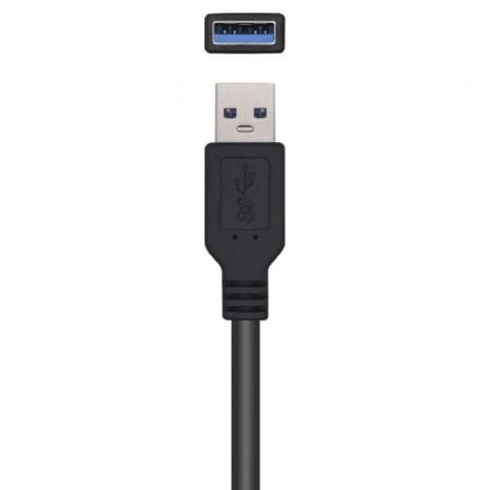 Cabo de Extensão USB 3.0 com Amplificador Aisens A105-0525/ USB Macho - USB Fêmea/ Até 9W/ 625Mbps/ 5m/ Preto - Imagem 3