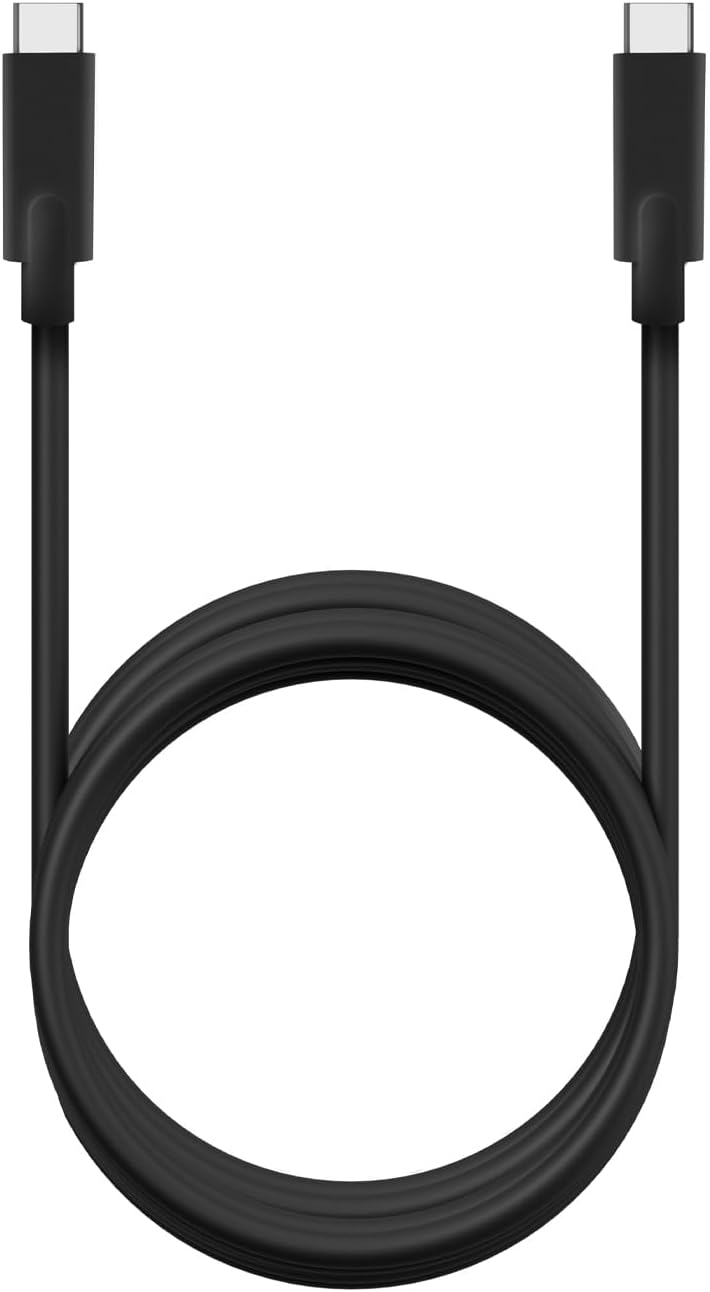 Cabo USB 3.2 Tipo-C Aisens A107-0707 5GBPS 3A 60W/ USB Tipo-C Macho - USB Tipo-C Macho/ Até 60W/ 625Mbps/ 5m/ Preto - Imagem 3