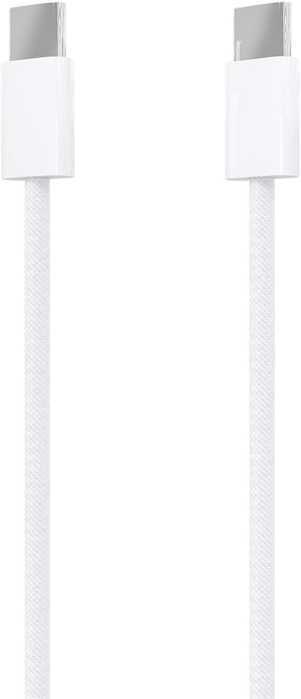 Cabo USB 2.0 Tipo-C Aisens A107-0856/ USB Tipo-C Macho - USB Macho/ Até 60W/ 480Mbps/ 2m/ Branco