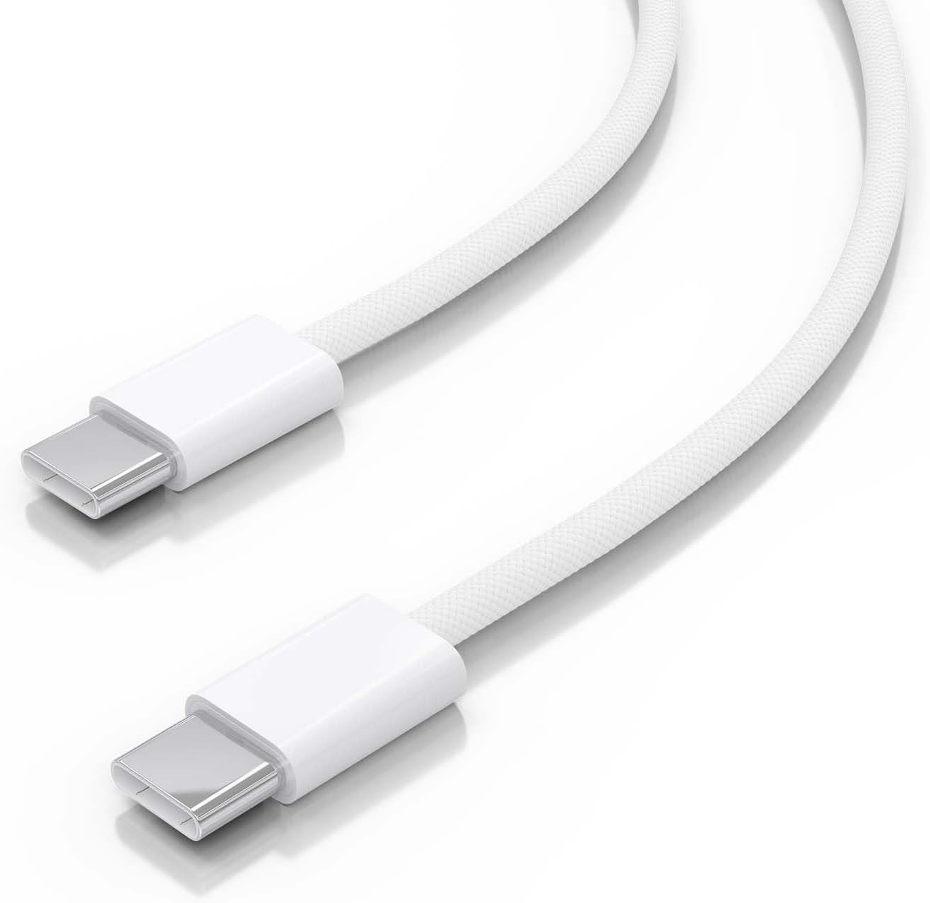 Cabo USB 2.0 Tipo-C Aisens A107-0856/ USB Tipo-C Macho - USB Macho/ Até 60W/ 480Mbps/ 2m/ Branco - Imagem 3