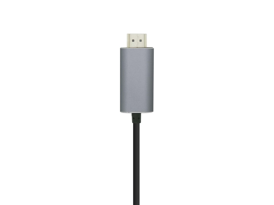 Cabo Conversor Aisens A109-0392/ USB Tipo-C Macho - HDMI Macho/ Até 27W/ 1250Mbps/ 80cm/ Preto - Imagem 2