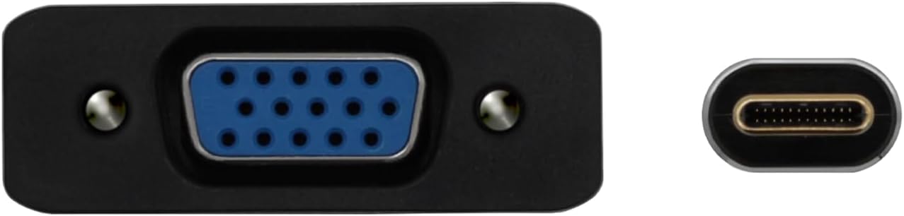 Conversor Aisens A109-0691/ USB Tipo-C Macho - VGA Fêmea/ Até 27W/ 1250Mbps/ 15cm/ Cinzento - Imagem 3