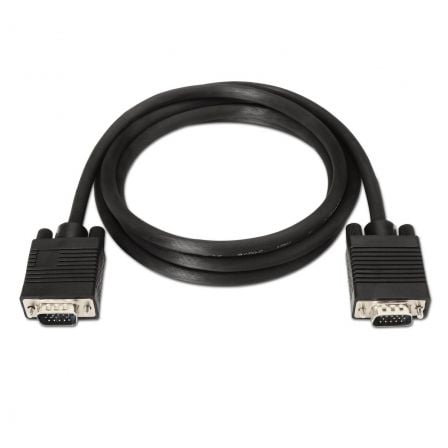 Cabo SVGA Aisens A113-0069/ VGA Macho - VGA Macho/ Até 3W/ 10Mbps/ 3m/ Preto - Imagem 2