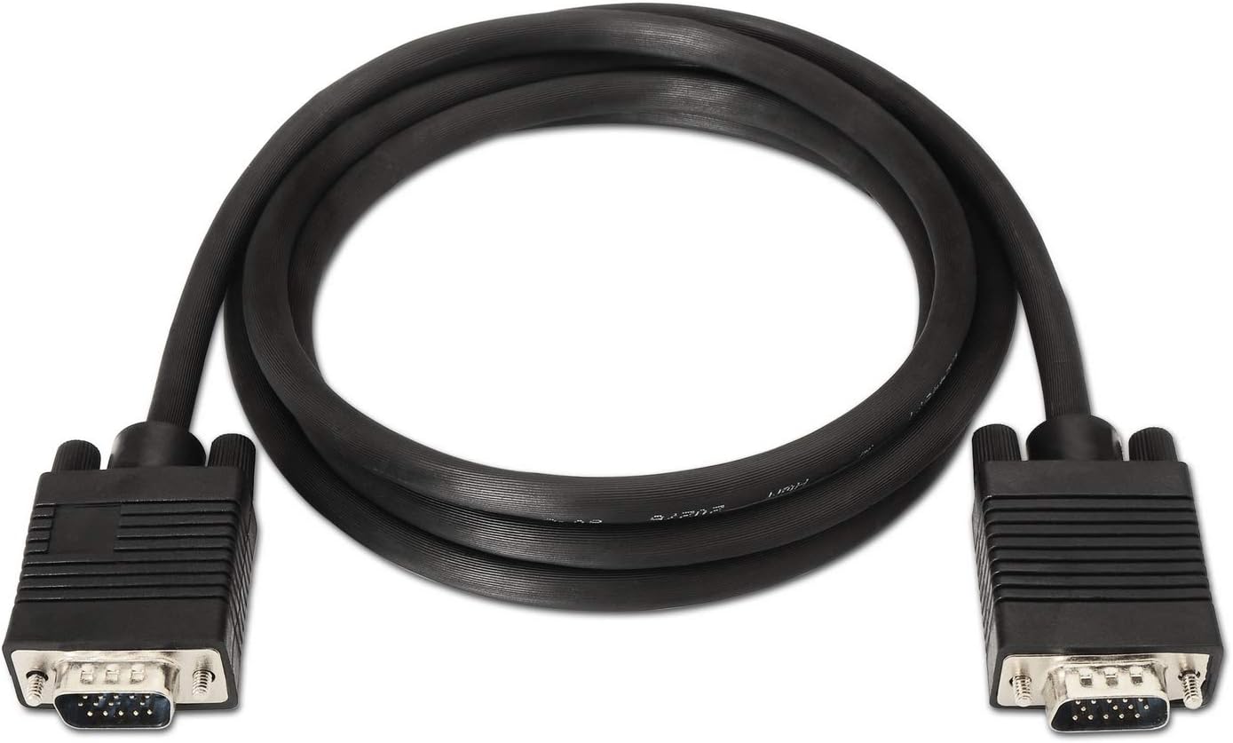 Cabo SVGA Aisens A113-0070/ VGA Macho - VGA Macho/ Até 3W/ 10Mbps/ 5m/ Preto - Imagem 2