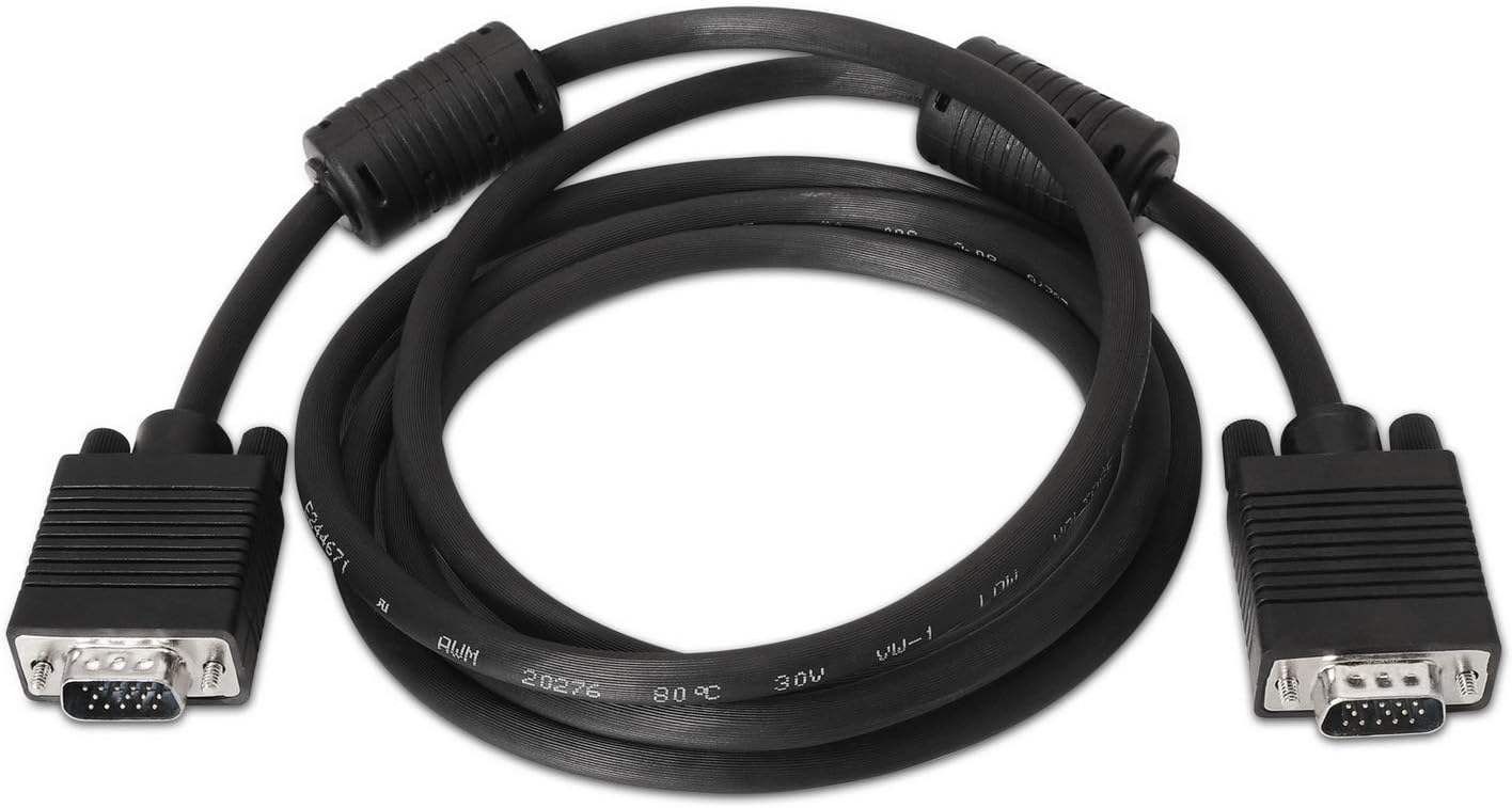 Cabo SVGA Aisens A113-0072/ VGA Macho - VGA Macho/ Até 3W/ 10Mbps/ 3m/ Preto - Imagem 2