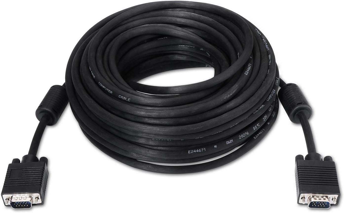 Cabo SVGA Aisens A113-0075/ VGA Macho - VGA Macho/ Até 3W/ 10Mbps/ 15m/ Preto - Imagem 2