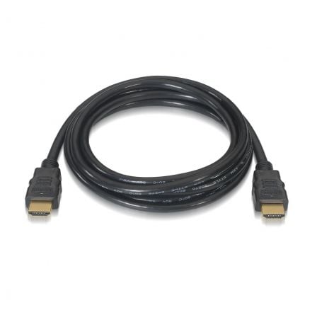 Cabo HDMI 2.0 4K Aisens A120-0118/ HDMI Macho - HDMI Macho/ Até 10W/ 2250Mbps/ 50cm/ Certificado/ Preto - Imagem 2