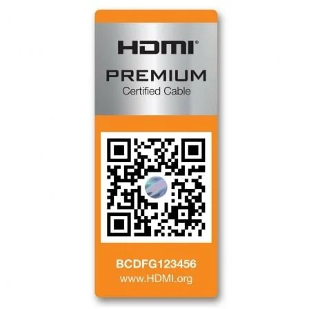 Cabo HDMI AISENS A120-0119 2.0 4K @ 60Hz 1m Certificado Premium HDR Ethernet Preto - Imagem 4
