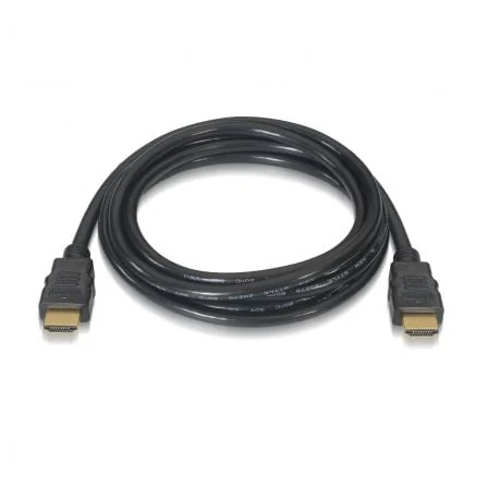 Cabo HDMI AISENS A120-0119 2.0 4K @ 60Hz 1m Certificado Premium HDR Ethernet Preto - Imagem 2