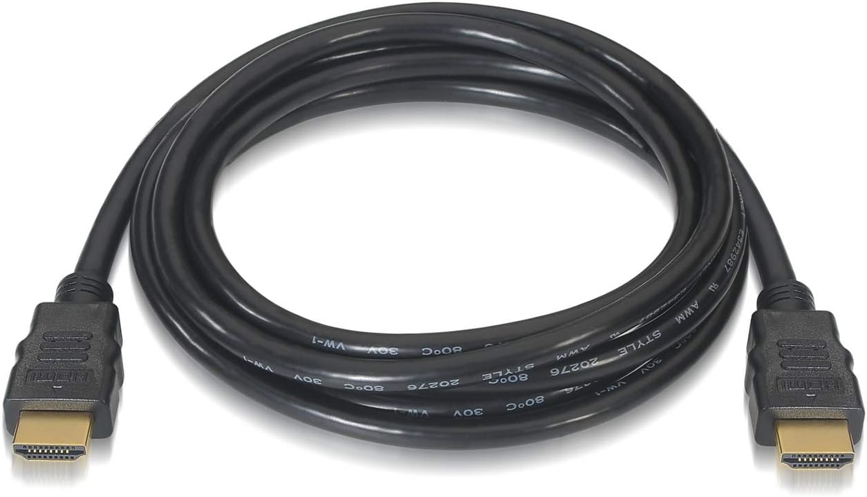 Cabo HDMI 2.0 4K Aisens A120-0121/ HDMI Macho - HDMI Macho/ Até 10W/ 2250Mbps/ 2m/ Certificado/ Preto - Imagem 2