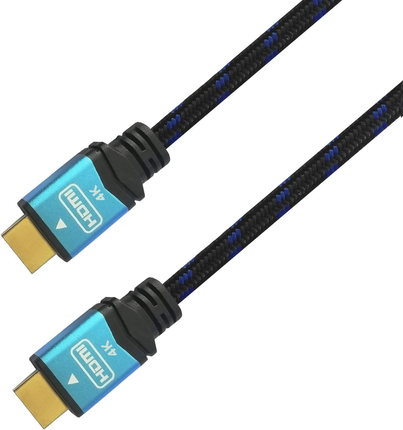 Cabo HDMI 2.0 4K Aisens A120-0359/ HDMI Macho - HDMI Macho/ Até 10W/ 2250Mbps/ 5m/ Preto e Azul