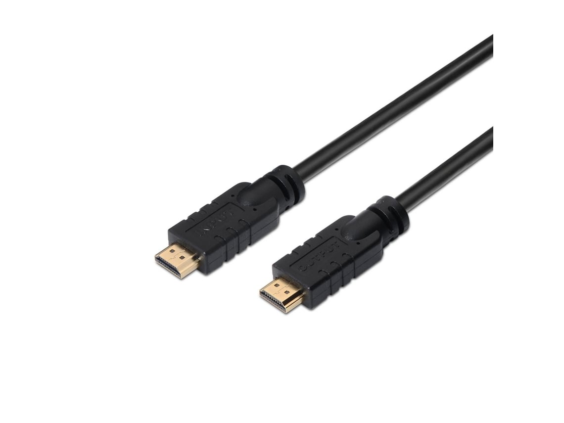 Cabo HDMI 2.0 4K Aisens A120-0373/ HDMI Macho - HDMI Macho/ Até 10W/ 2250Mbps/ 15m/ Preto - Imagem 2