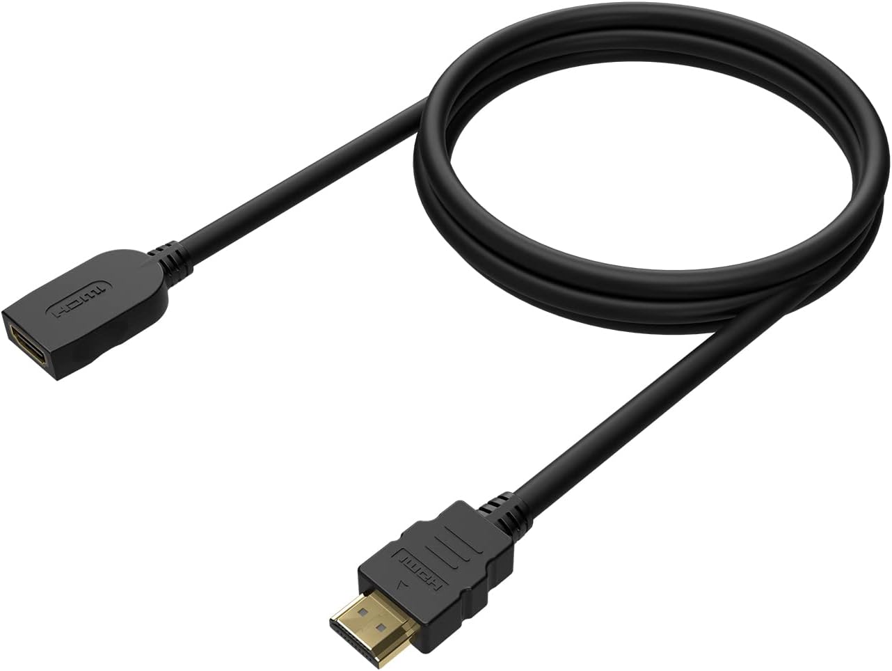 Cabo Extensor HDMI Aisens A120-0545/ HDMI Macho - HDMI Fêmea/ Até 10W/ 2250Mbps/ 2m/ Preto - Imagem 2