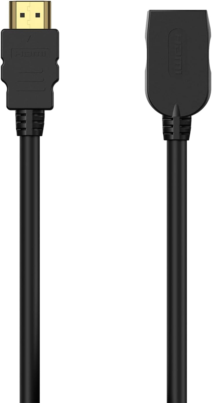 Cabo Extensor HDMI Aisens A120-0545/ HDMI Macho - HDMI Fêmea/ Até 10W/ 2250Mbps/ 2m/ Preto