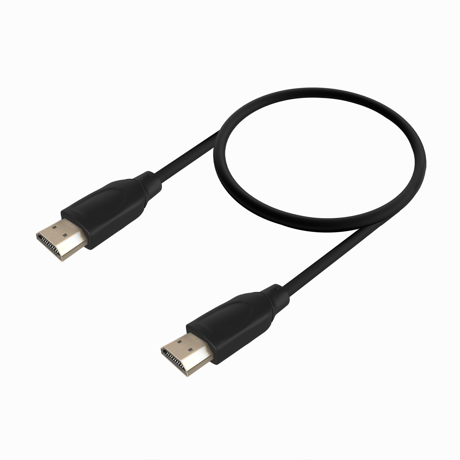 Cabo HDMI 2.0 4K Aisens A120-0721/ HDMI Macho - HDMI Macho/ Até 10W/ 2250Mbps/ 50cm/ Preto - Imagem 2