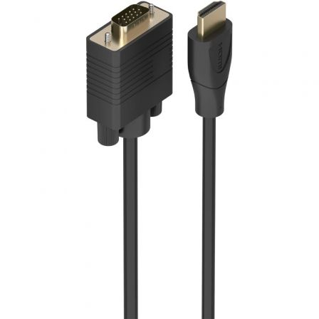 Cabo Conversor Aisens A122-1010 SVGA Macho/ HDMI Macho/ 1m/ Preto