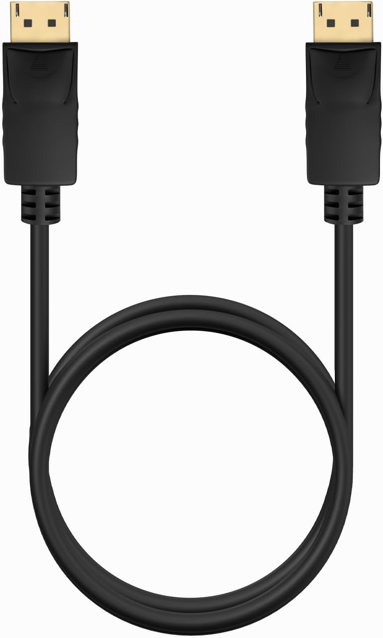 Cabo DisplayPort 1.2 CCS 4K Aisens A124-0738/ DisplayPort Macho - DisplayPort Macho/ Até 5W/ 2300Mbps/ 1m/ Preto - Imagem 3