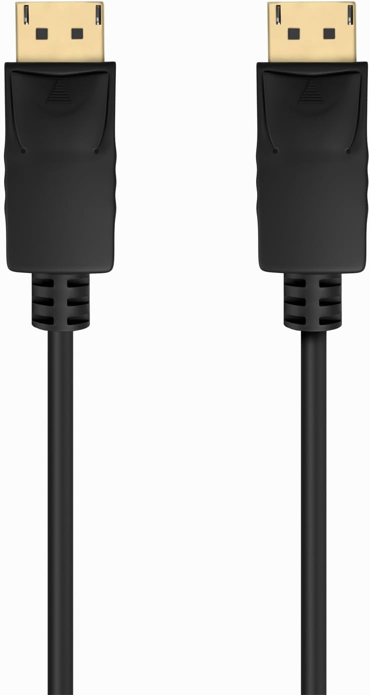 Cabo DisplayPort 1.2 CCS 4K Aisens A124-0741/ DisplayPort Macho - DisplayPort Macho/ Até 5W/ 2300Mbps/ 3m/ Preto