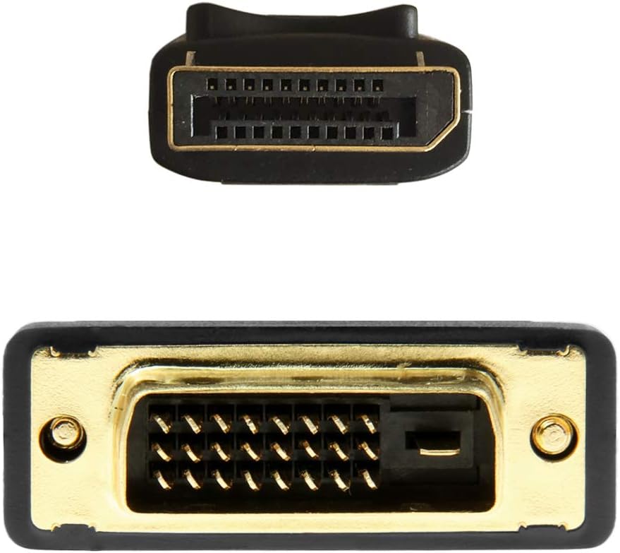 Cabo Conversor Aisens A125-0366/ DisplayPort Macho - DVI Macho/ Até 5W/ 2300Mbps/ 2m/ Preto - Imagem 2