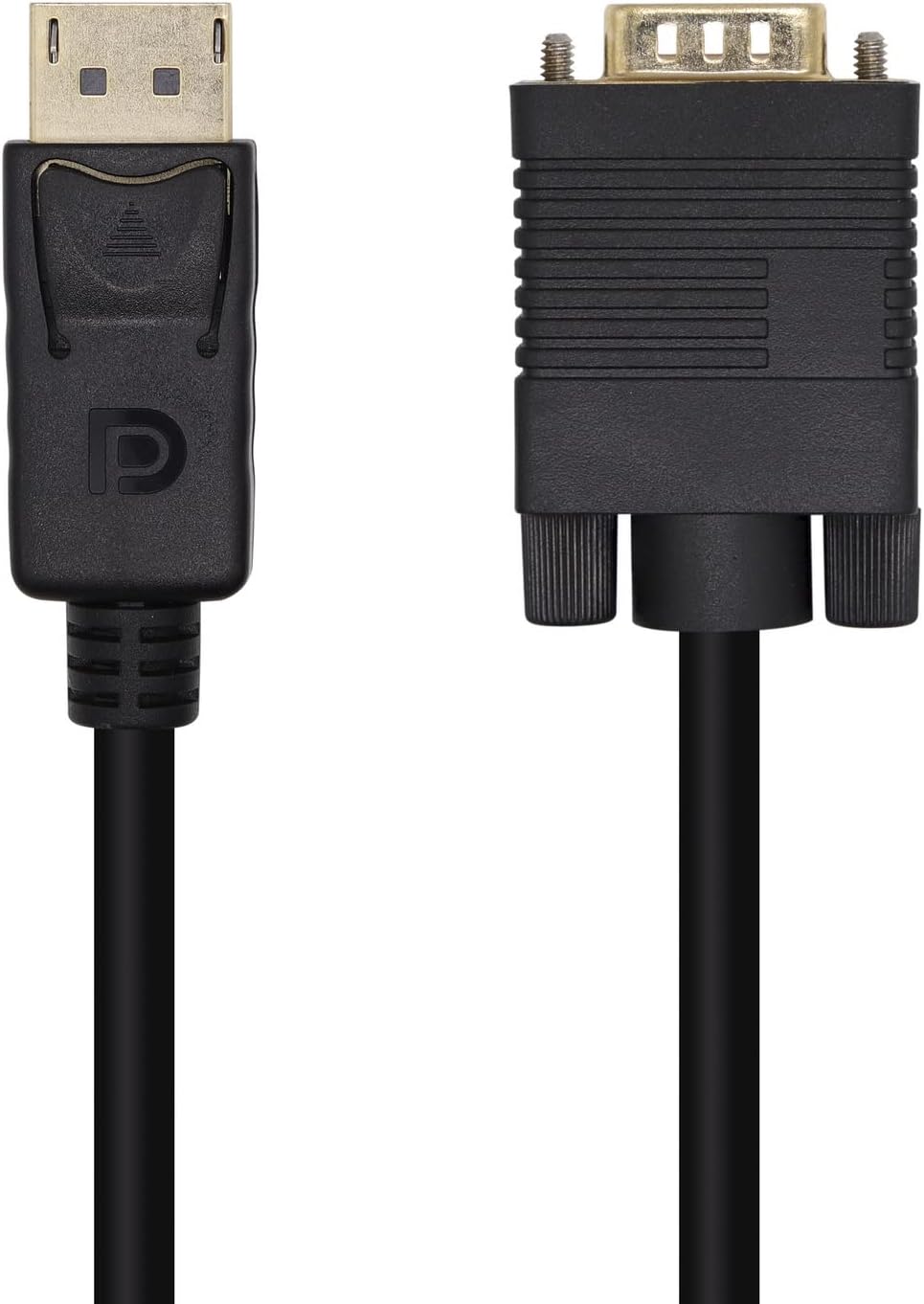 Cabo Conversor Aisens A125-0462/ DisplayPort Macho - VGA Macho/ Até 5W/ 2300Mbps/ 3m/ Preto