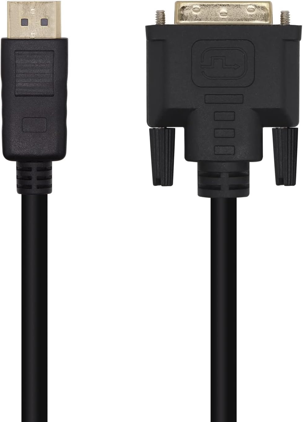 Cabo Conversor Aisens A125-0463/ DisplayPort Macho - DVI Macho/ Até 5W/ 2300Mbps/ 3m/ Preto - Imagem 3