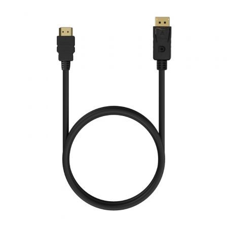 Cabo Conversor Aisens A125-0550/ Displayport Macho - HDMI Macho/ Até 5W/ 2300Mbps/ 50cm/ Preto - Imagem 3