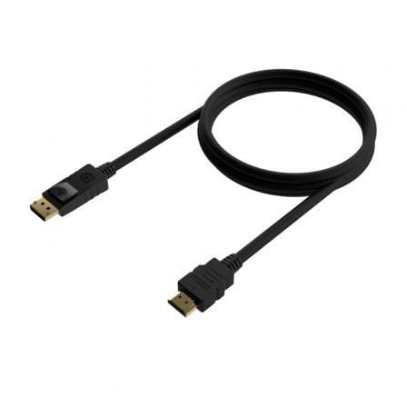 Cabo Conversor Aisens A125-0550/ Displayport Macho - HDMI Macho/ Até 5W/ 2300Mbps/ 50cm/ Preto - Imagem 2