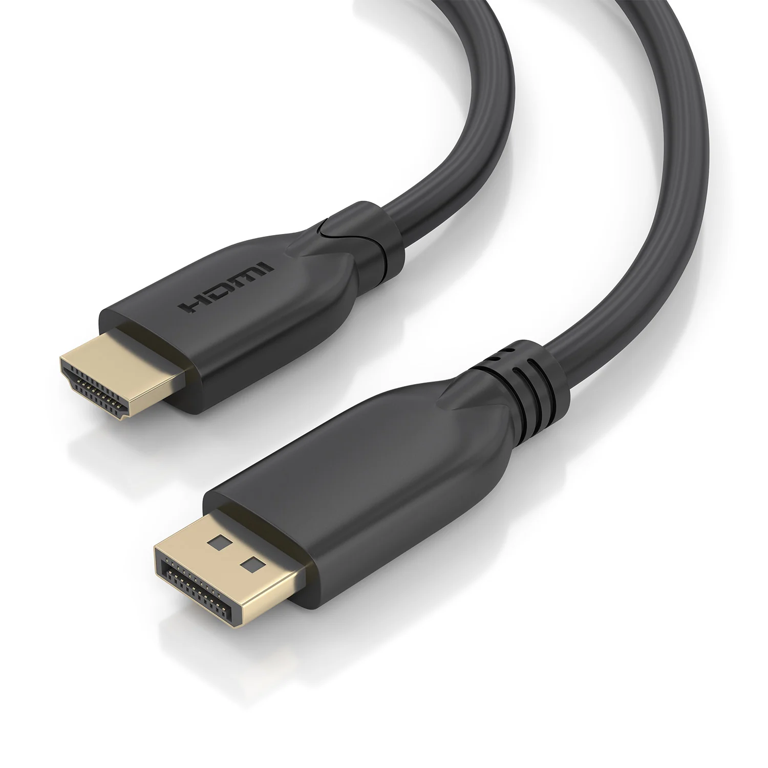 Cabo Conversor AISENS A125-0920 DisplayPort para HDMI 4K 60Hz 5m Preto - Imagem 3