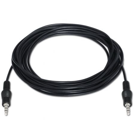 Cabo Estéreo Aisens A128-0143/ Jack 3.5 Macho - Jack 3.5 Macho/ Até 0.1W/ 3m/ Preto - Imagem 2
