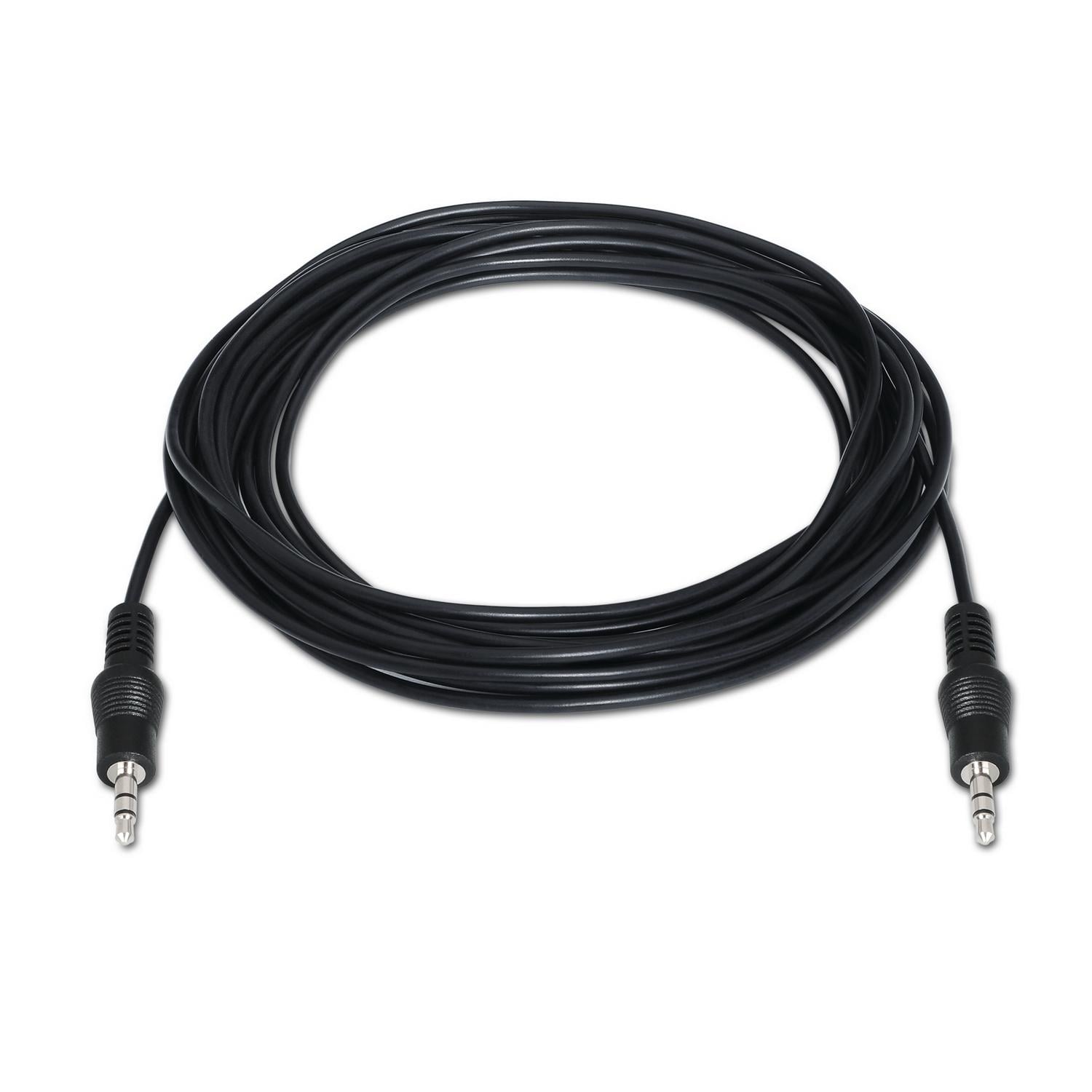 Cabo Estéreo Aisens A128-0144/ Jack 3.5 Macho - Jack 3.5 Macho/ Até 0.1W/ 10m/ Preto - Imagem 2