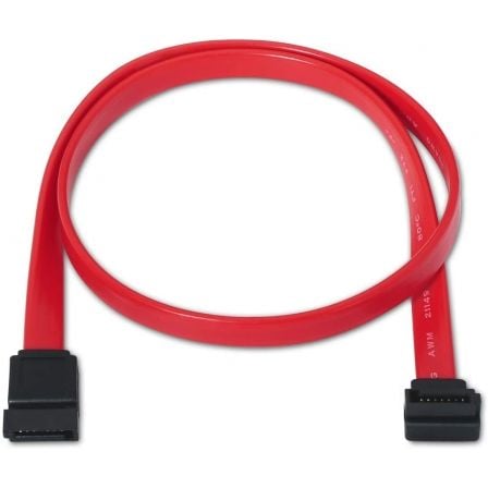 Cabo SATA Aisens A130-0155/ SATA Fêmea - SATA Fêmea/ Até 0.1W/ 768Mbps/ 50cm/ Vermelho - Imagem 2