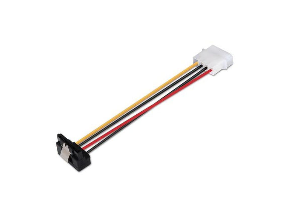 Cabo Alimentação SATA Aisens A131-0163/ Molex 4 PIN Macho - SATA Fêmea/ Até 54W/ 16cm - Imagem 3
