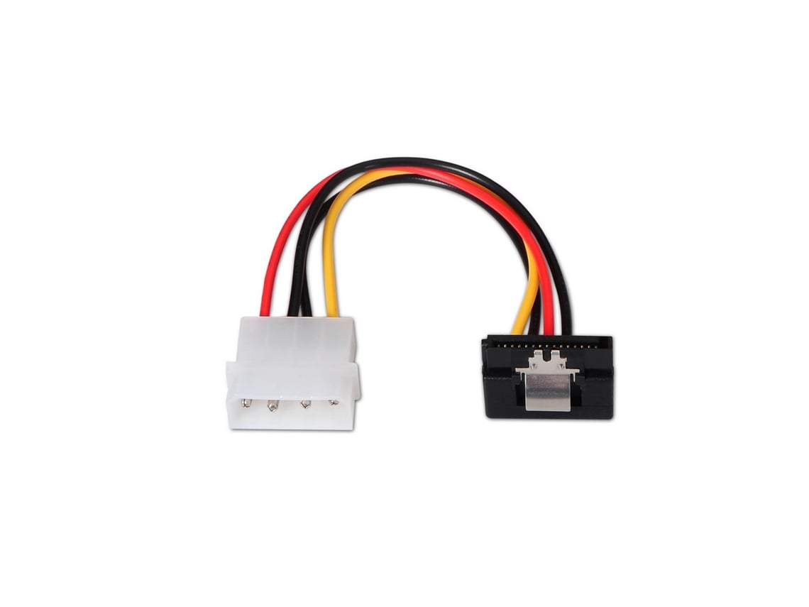 Cabo Alimentação SATA Aisens A131-0163/ Molex 4 PIN Macho - SATA Fêmea/ Até 54W/ 16cm