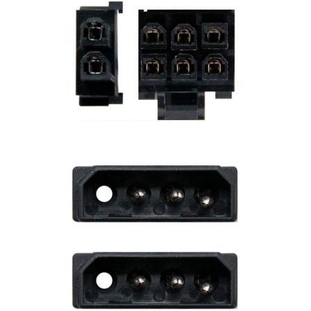 Cabo de Alimentação Placa Gráfica Aisens A131-0165/ 2x Molex Macho - Molex 6+2 PIN Macho/ Até 54W/ 20cm - Imagem 4