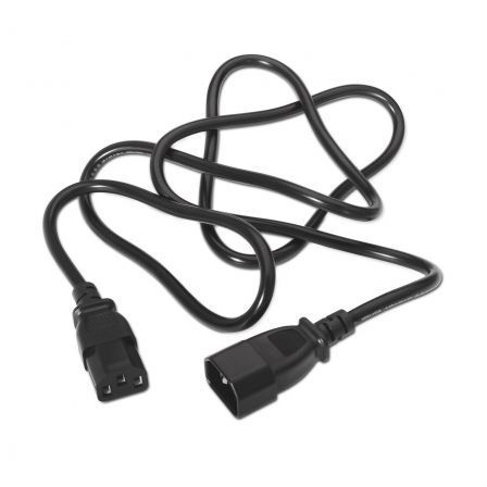 Cabo Extensor de Alimentação CPU Aisens A132-0171/ IEC C13 Fêmea - IEC C14 Macho/ Até 1500W/ 1.5m/ Preto - Imagem 5