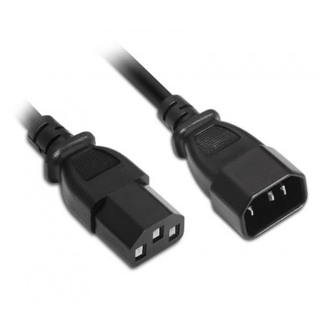 Cabo Extensor de Alimentação CPU Aisens A132-0171/ IEC C13 Fêmea - IEC C14 Macho/ Até 1500W/ 1.5m/ Preto - Imagem 4