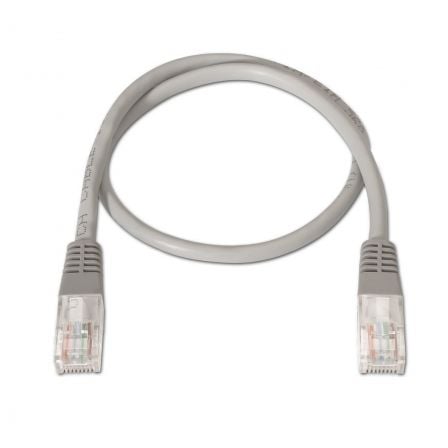 Cabo de Rede RJ45 UTP Aisens A133-0177/ Cat.5e/ 1m/ Cinzento - Imagem 2
