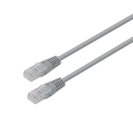Cabo de Rede RJ45 UTP Aisens A133-0179 Cat.5e/ 2m/ Cinzento
