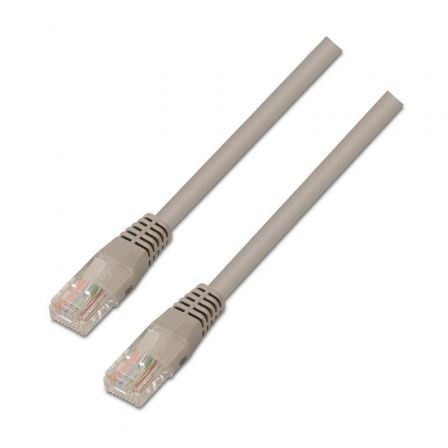 Cabo de Rede RJ45 UTP Aisens A133-0181 Cat.5e/ 5m/ Cinzento
