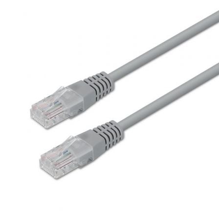 Cabo de Rede RJ45 UTP Aisens A133-0184 Cat.5e/ 15m/ Cinzento