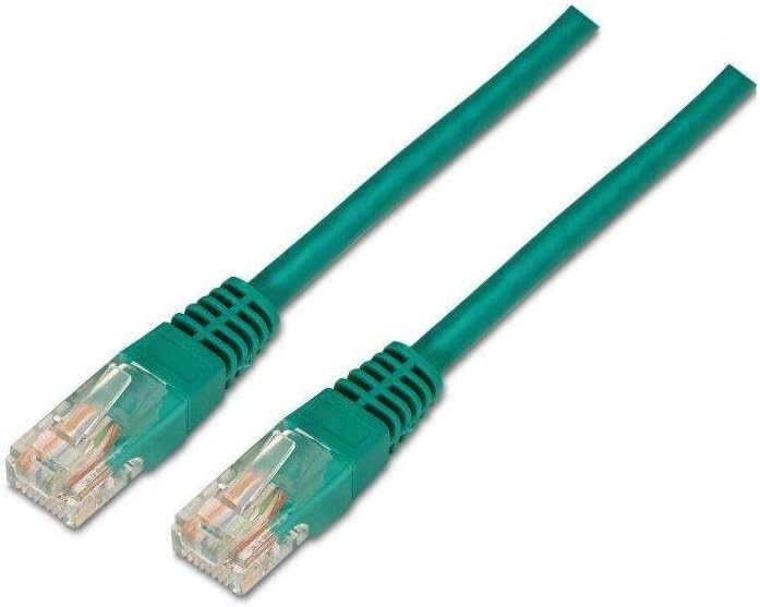 Cabo de Rede RJ45 UTP Aisens A133-0193 Cat.5e/ 50cm/ Verde