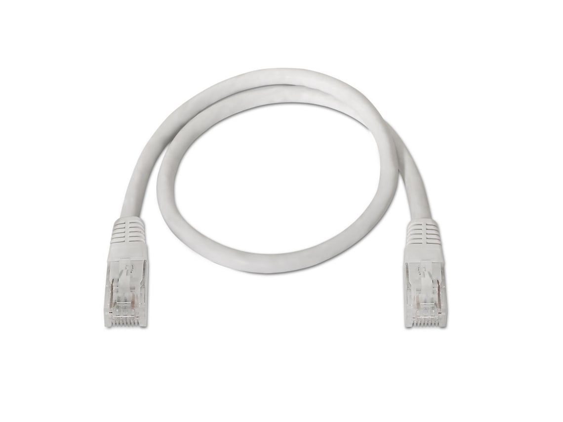 Cabo de Rede RJ45 UTP Aisens A133-0199 Cat.5e/ 3m/ Branco