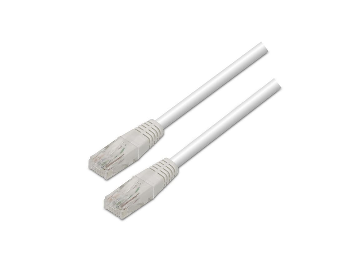 Cabo de Rede RJ45 UTP Aisens A133-0199 Cat.5e/ 3m/ Branco - Imagem 2