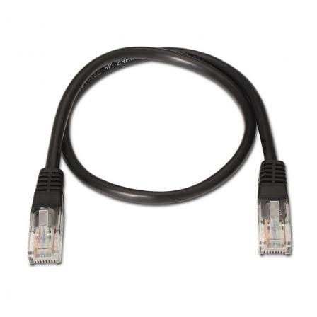 Cabo de Rede RJ45 UTP Aisens A133-0203 Cat.5e/ 1m/ Preto - Imagem 2