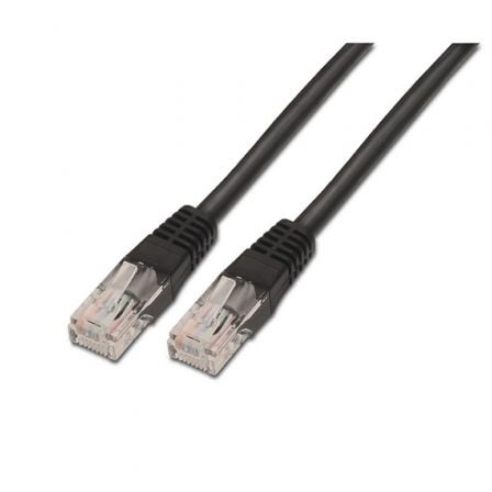Cabo de Rede RJ45 UTP Aisens A133-0205 Cat.5e/ 3m/ Preto
