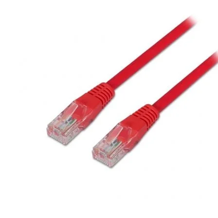Cabo de Rede AISENS A135-0239 Cat.6 UTP AWG24 100% Cobre 2m Vermelho