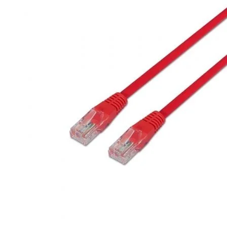 Cabo de Rede AISENS A135-0240 Cat.6 UTP 100% Cobre AWG24 3m Vermelho
